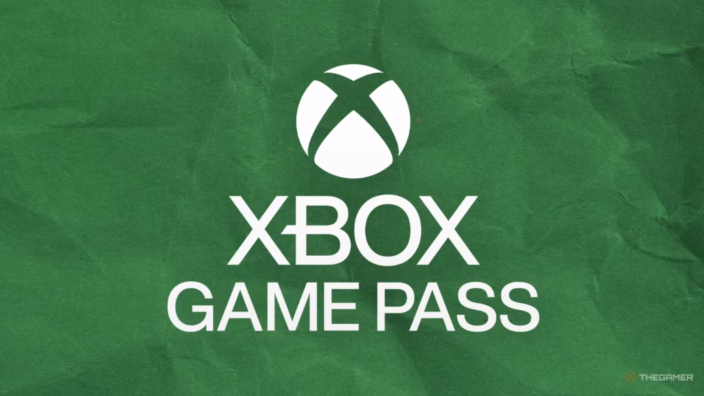 News Xbox Game Pass Logo Over Green Paper 1
