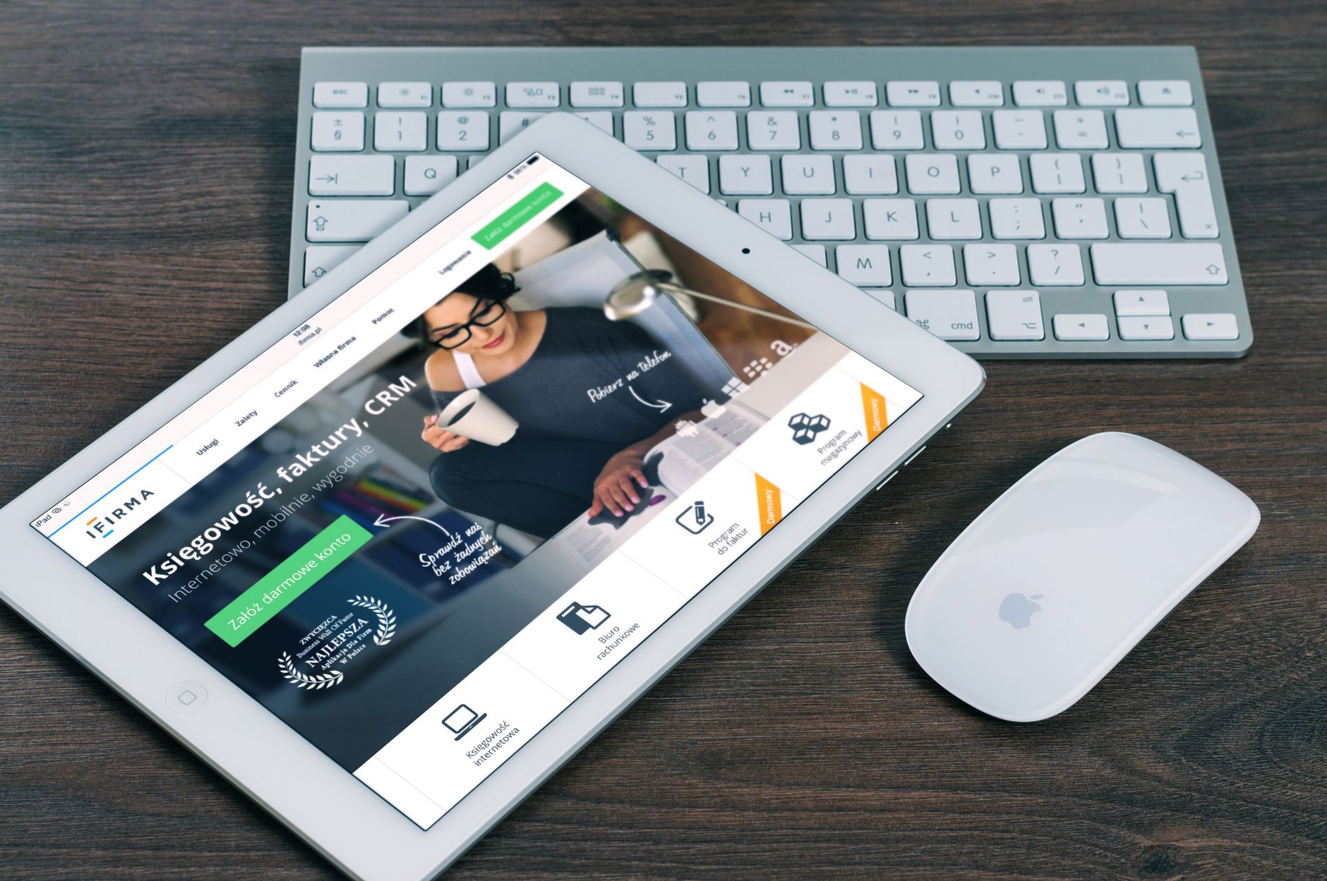 A Tablet With A Financial Website Open Alongside